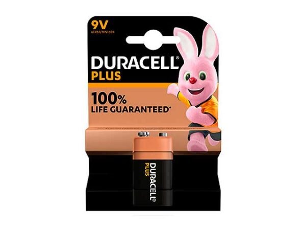 DURACELL PLUS PILA 9V POWER TRANS   5012173