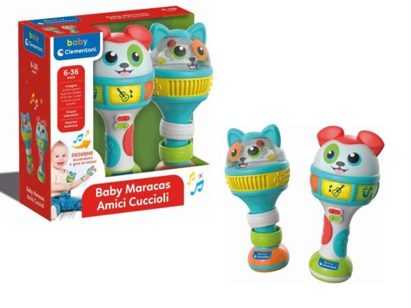 BABY MARACAS AMICI CUCCIOLI 17985.5