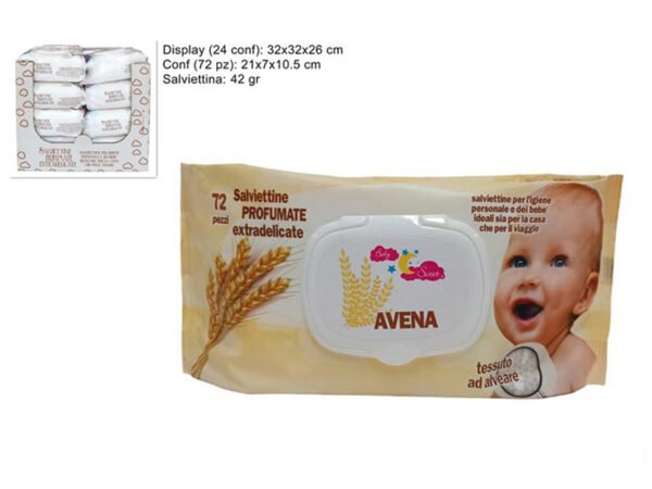 SALVIETTINE 72PZ 42GR AVENA