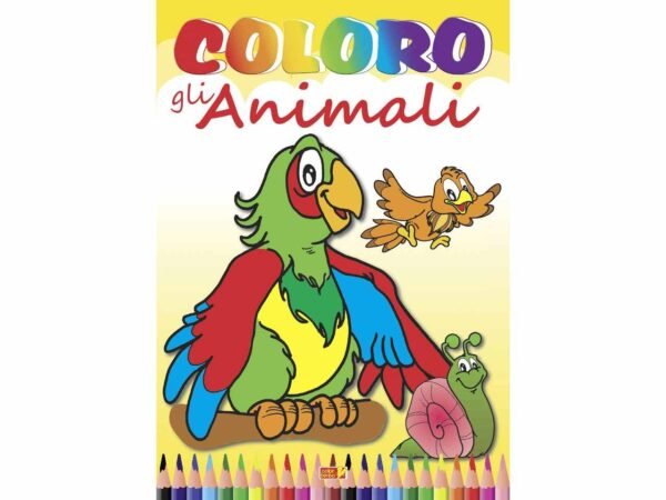 LIBRO COLORO GLI ANIMALI