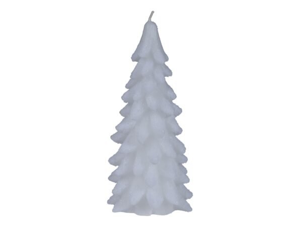 CANDELA ALBERO 9,5X20CM BIANCA 215814