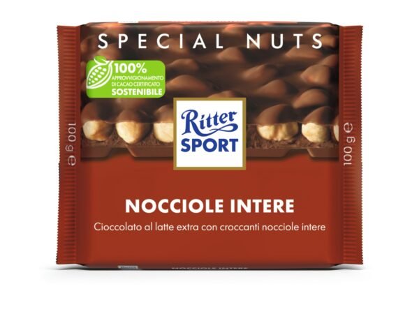 TAVOLETTA 100GR CON NOCCIOLE INT. 7000