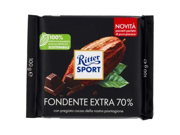 TAVOLETTA 100G FONDENTE 70% CACAO 9600