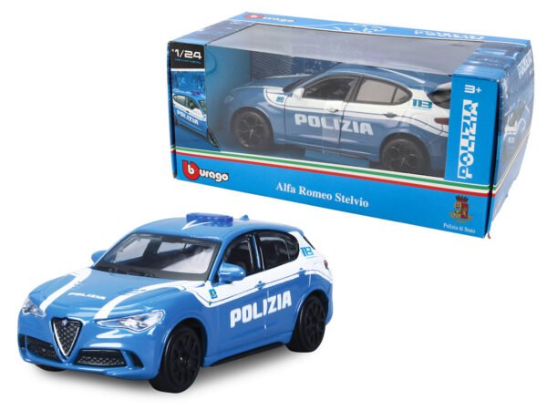 BBURAGO 1:24 STELVIO POLIZIA 926572.006