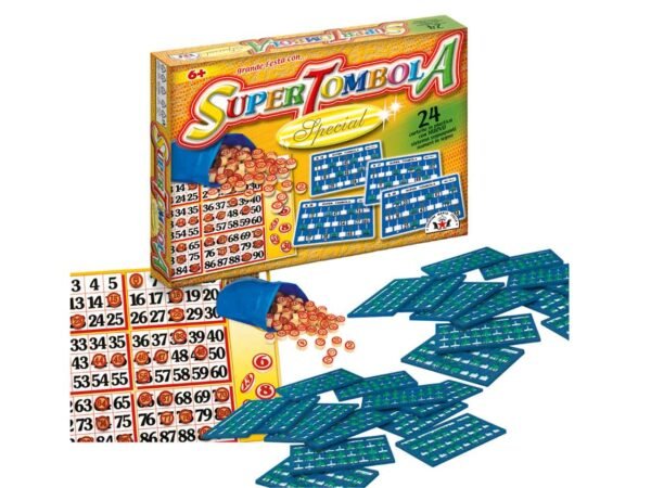 GIOCO TOMBOLA SPECIAL 24 CARTELLE 92