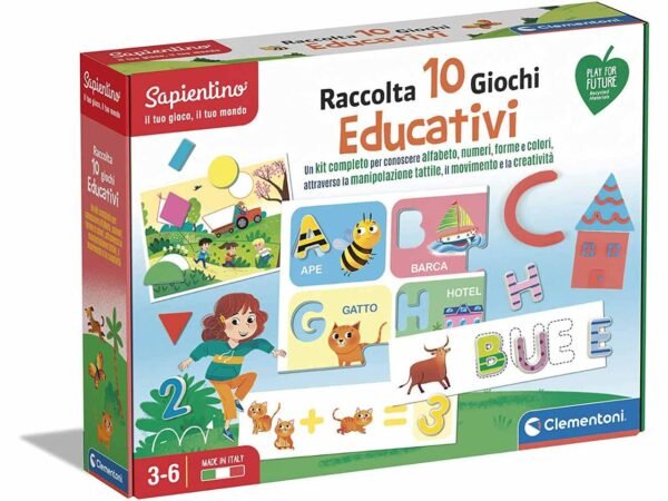 SAPIENTINO RACCOLTA 10 GIOCHI 16341