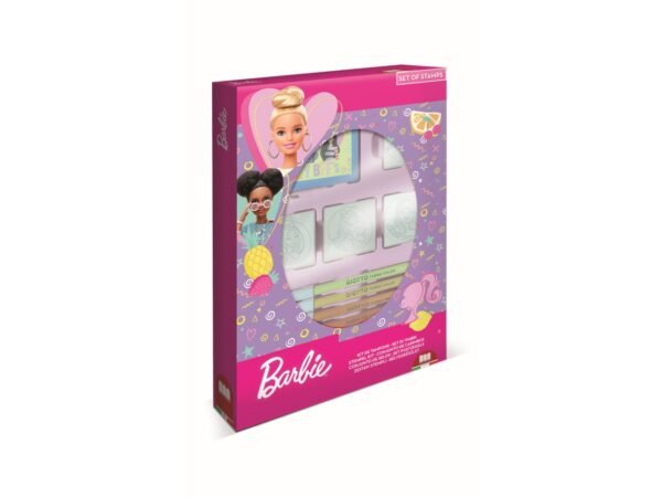 BOX DI 4 TIMBRI BARBIE 27868