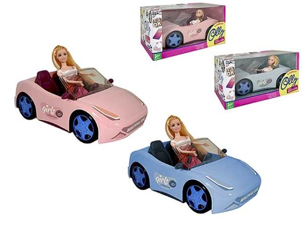 FASHION DOLL C/AUTO CABRIO 40815