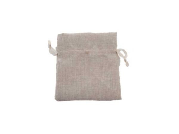 SACCHETTO COTONE BEIGE 11x12cm 52444