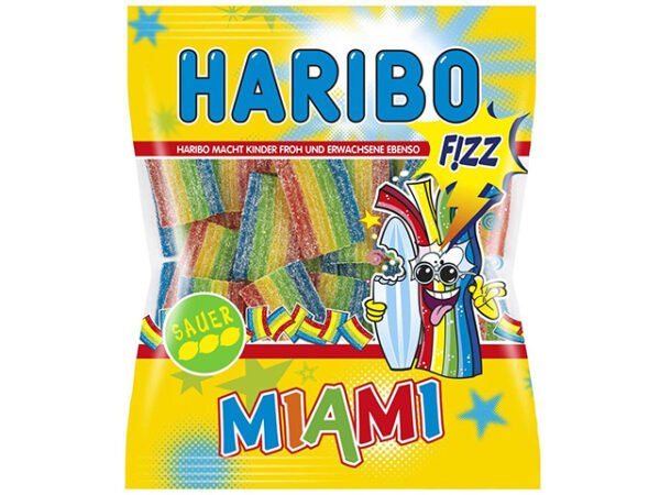 HARIBO  CARAMELLE MIAMI FRIZZI 90gr 21517