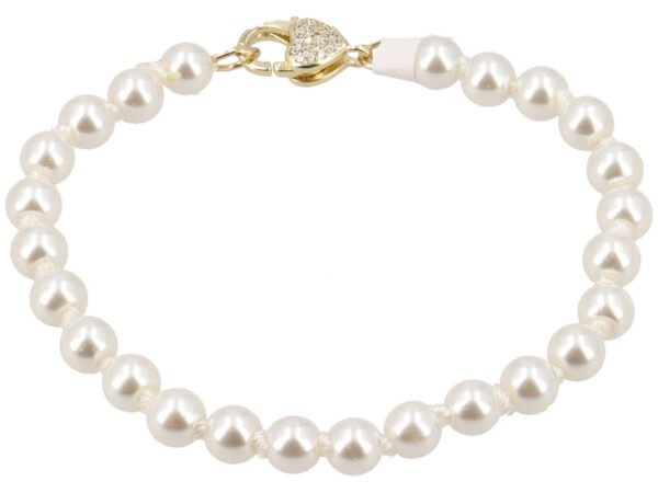 BRACCIALE CON PERLA, CHIUS.RAME B 11301