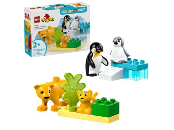 LEGO DUPLO TOWN PINGUINI E LEONI 10442