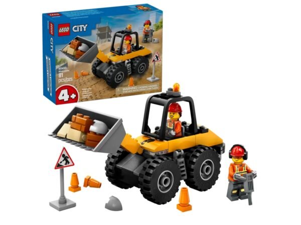 LEGO CITY PALA GOMMATA GIALLA 60450