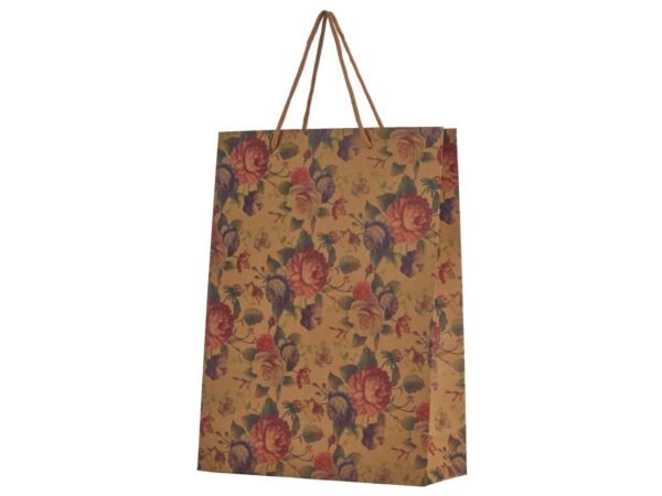 SHOPPER CARTA FLOR 18,5X24,5X7,5 A20045