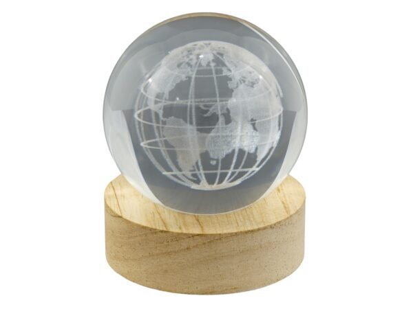 LAMPADA GLOBO C/BASE 6X6X8CM 10181179