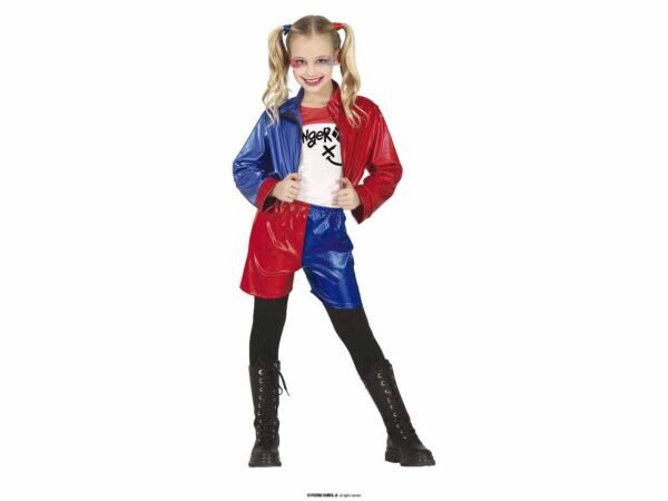 COSTUME BAMBINA GLAM PERICOLOSA T 77615