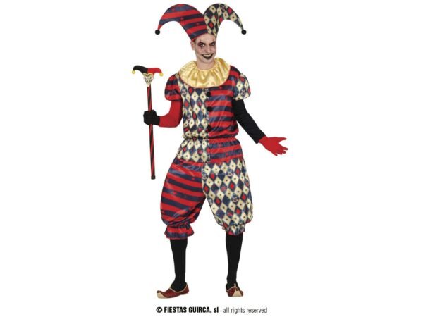 COSTUME UOMO ARLECCHINO DIAMANTE 79752