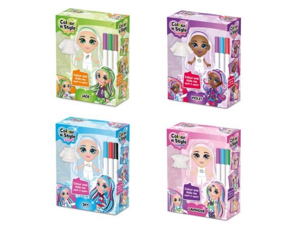 COLOUR N STYLE FRIENDS DOLLS 920765.005