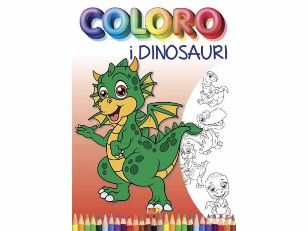 LIBRO COLORO I DINOSAURI