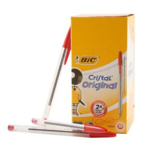 PENNA SFERA CRISTAL ROSSA 50PZ 002-20 $