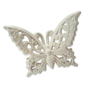 FARFALLA 10cm BIANCA 70010BI