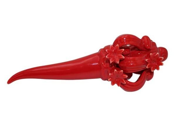 CORNO MEDIO COLORE ROSSO COR-02RO