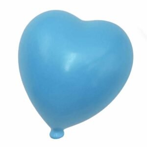 CUORE MATTE CELESTE 12cm CUMA12CE