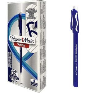 PENNA PAPER MATE REPLAY 12pz BLU 0011 $