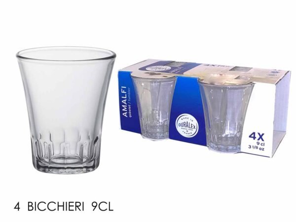BICCHIERI IN VETRO TEMPERATO TR 994001A