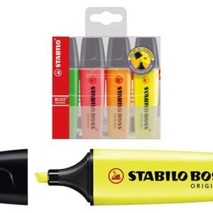 STABILO BOSS EVIDENZIATORI 4pz 1063707