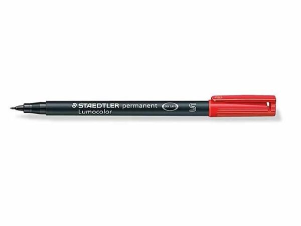 MARCATORE LUMOCOLOR S ROSSO 10pz 313-2