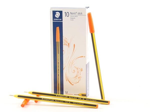 PENNA NOIRS STICK 10pz ARANCIO 434 04