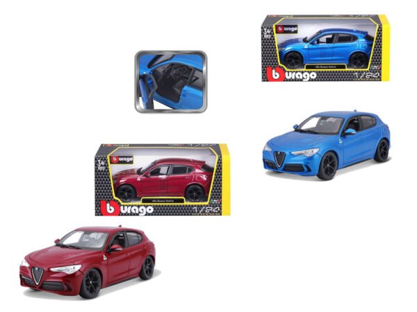 BBURAGO AUTO 1:24 ALFA ROMEO STELVIO 390698.006