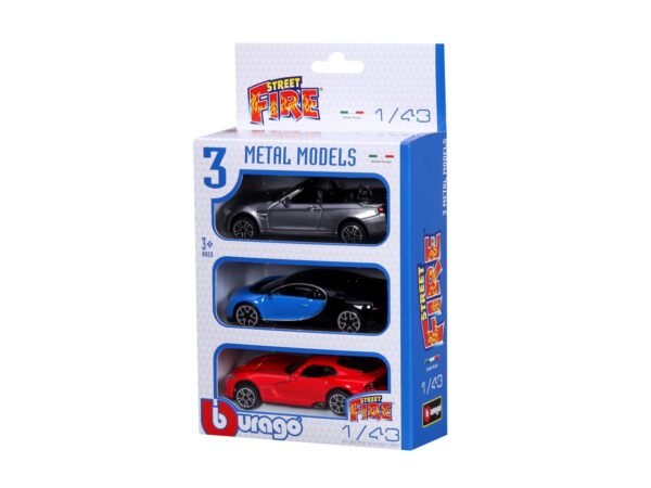STREET FIRE 3PACK EDITION 1:43 18-30007