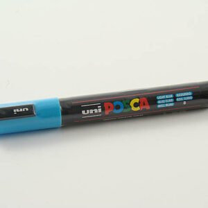 UNI POSCA MARCATORE P.MEDIA AZZ.PC5M AZ