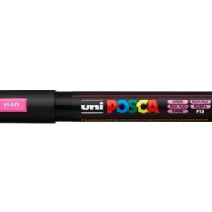 UNI POSCA PUNTA MEDIA ROSA FLUO M PC5M RAF