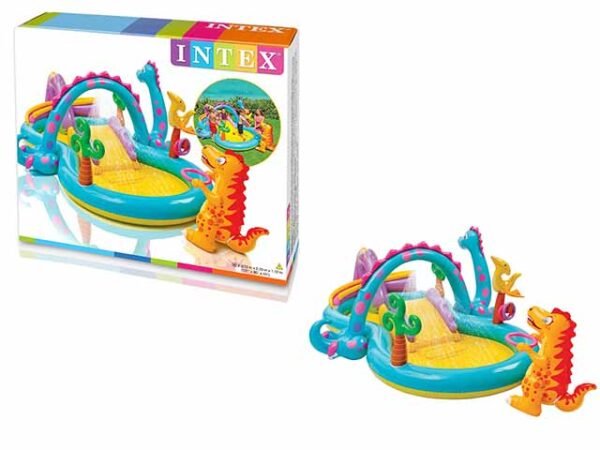 PLAYSET PISCINA DINOSAURI 302x229x112 57135