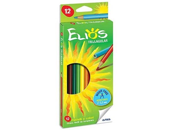 ELIOS PASTELLI TRIANGOLARI 12pz 273300