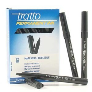 MARCATORE TRATTO NERO 12pz 732503