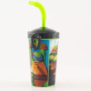 TURTLES BICCHIERE C/CANN SPORT  22727 $