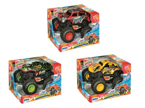 AUTO 4X4 DRIVE MONSTER FRIZIONE 11713