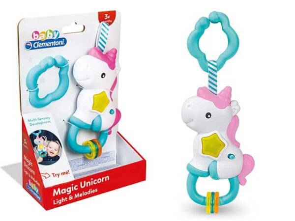 BABY CLEM.INTERACTIVE UNICORN 17333