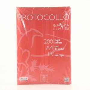 PROTOCOLLO GR.80 IN RISMA 02156211R