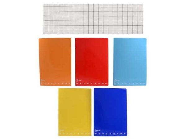 QUADERNO MAXI MONOCROMO 70 5pz 02241555