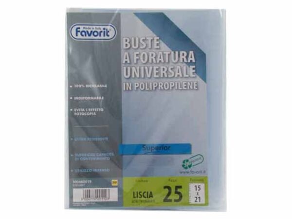 BUSTE F.UNI.15x21cm 25pz 100460019