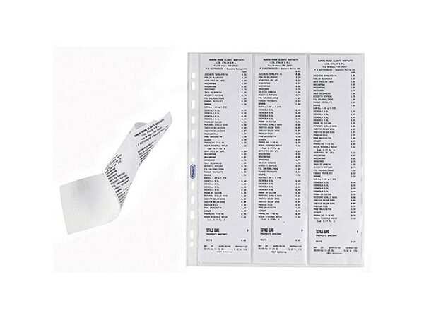 BUSTE P.SCONTRINI FISC,10pz 01039050