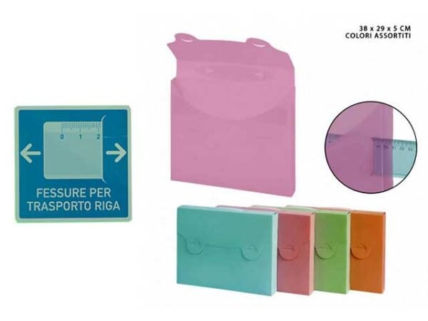 L.PASTEL VALIGETTA P.DOCUMENTI D5 40011