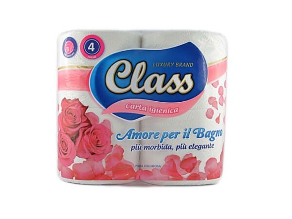 CLASS CARTA IGIENICA 4ROTOLI 53444$