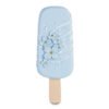 MAGNETE GELATO AZZURRO CON FIORI 29393M