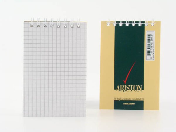 BLOCCO NOTES ARISTON SPIR.8X12 1085